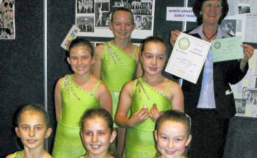 Korora Physical Culture Club members. Korora Physical Culture Club members.